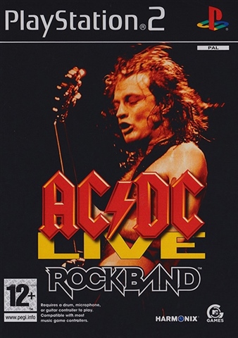 Rock Band AC/DC PS2