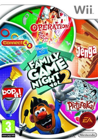 Hasbro Family Game Night Vol.2 Wii