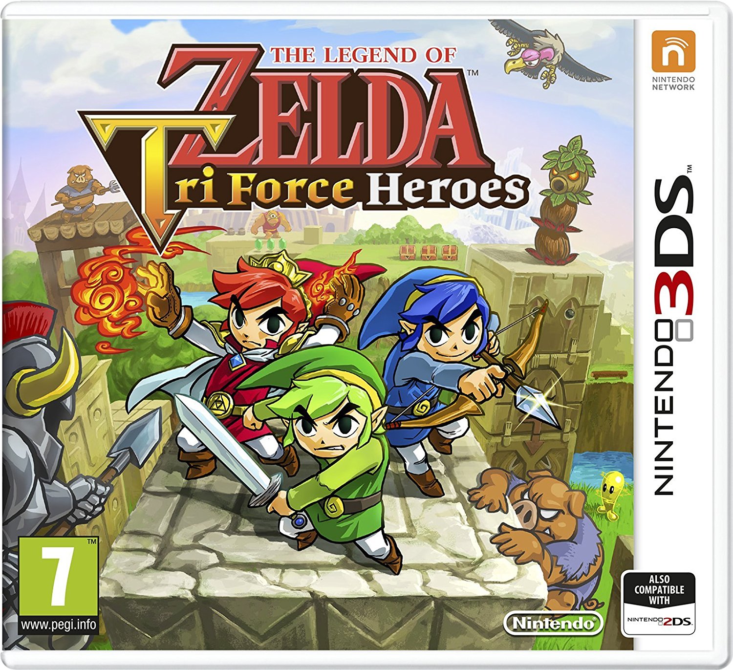 The Legend Of Zelda Tri Force Heroes 3DS