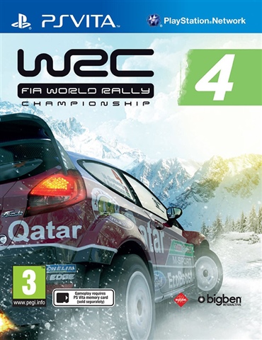 WRC 4: World Rally Championship PS Vita