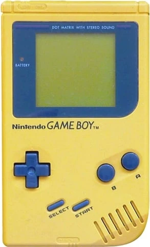GameBoy Original Console Yellow, Unboxed