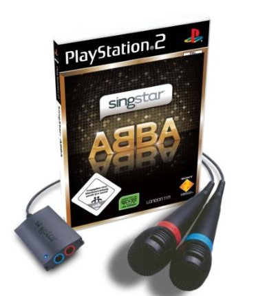 SingStar ABBA with Two Microphones PS2