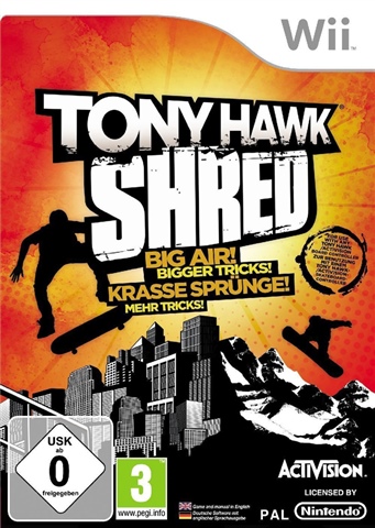 Tony Hawk Shred (Game Only) Wii