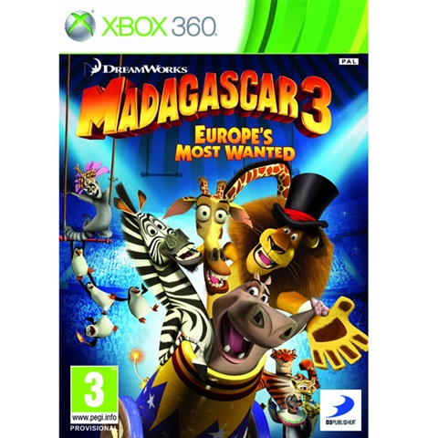 Madagascar 3- Europes Most Wanted Xbox 360