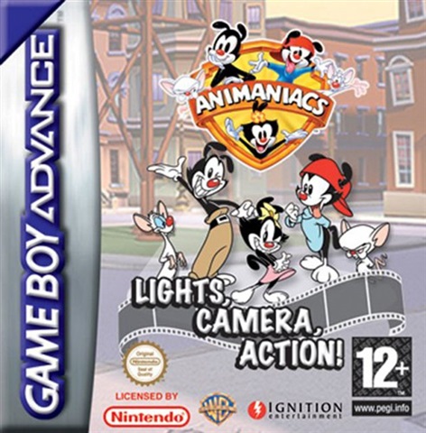 Animaniacs - Lights, Camera Action, Boxed (GBA)