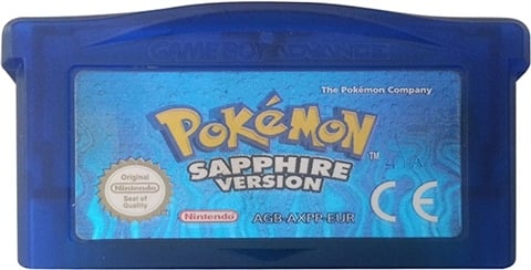 Pokemon Sapphire (GBA) Unboxed