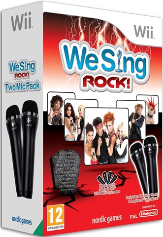 We Sing: Rock (Mic Bundle) Wii