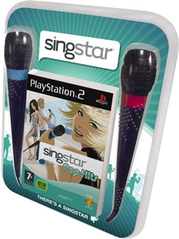 Singstar Pop Hits + 2 Microphones PS2