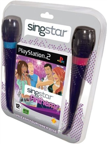 Singstar Anthems with Microphones PS2