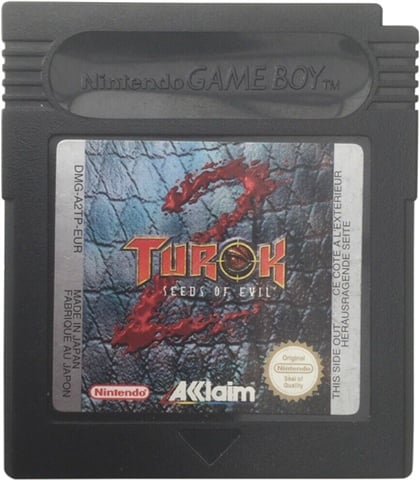 Turok 2, Unboxed (GBC)