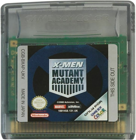 X-Men: Mutant Academy, Unboxed (GBC)