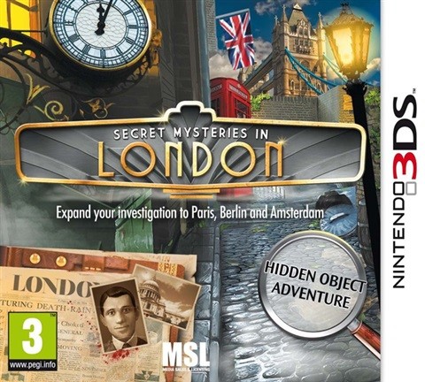 Secret Mysteries In London 3DS