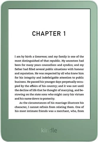 Amazon Kindle 11th Generation WiFi 16GB (2024) - Matcha Green