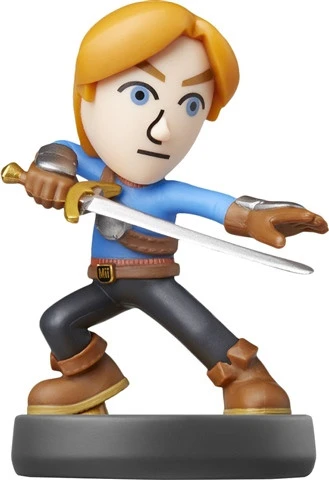 Nintendo Amiibo Mii Swordfighter Figure
