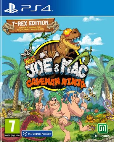 New Joe & Mac Caveman Ninja PS4