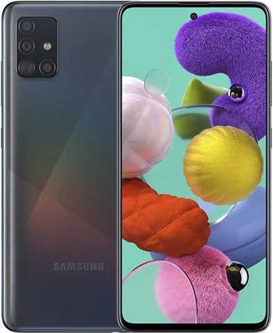 Samsung Galaxy A51 Dual Sim 128GB Prism Black, Unlocked