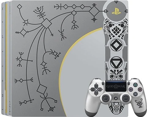 Playstation 4 Pro 1TB Console God Of War Limited Edition, Unboxed