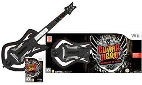 Guitar Hero: Warriors Of Rock + Guitar Wii