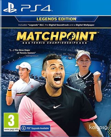 Matchpoint: Tennis Championships PS4