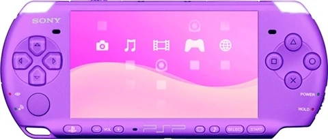Sony PSP 3000 Slim & Lite Console, Lilac Purple, Unboxed