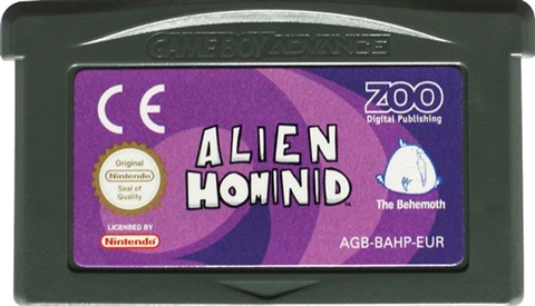 Alien Hominid, Unboxed (GBA)