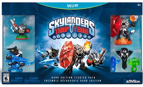 Skylanders Trap Team Dark Edition Starter Pack Wii U