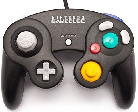 Official GameCube Black Controller