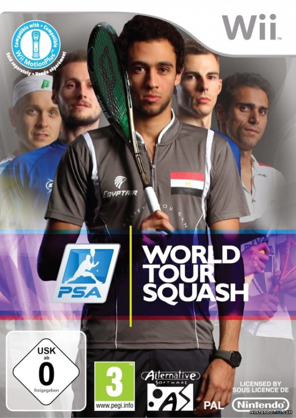 PSA - World Tour Squash 2015 Wii