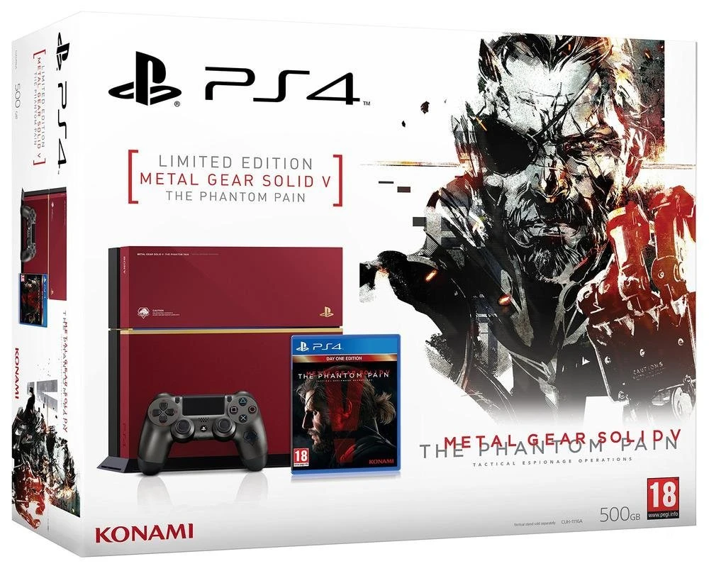 PlayStation 4 500GB Metal Gear Solid V: The Phantom Pain Limited Edition
