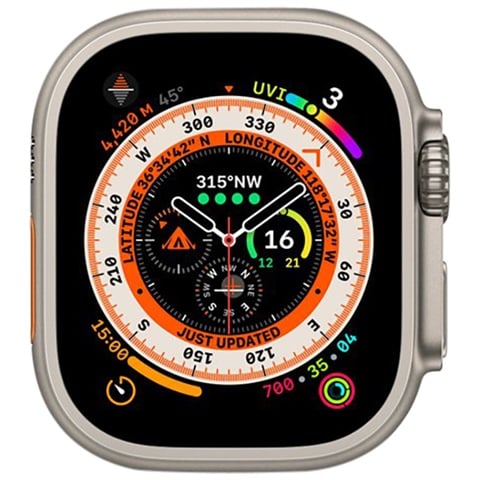 Apple Watch Ultra GPS, Cellular 49mm Titanium with Strap