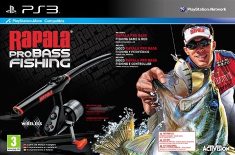 Rapala Pro Bass Fishing (With Rod) PS3