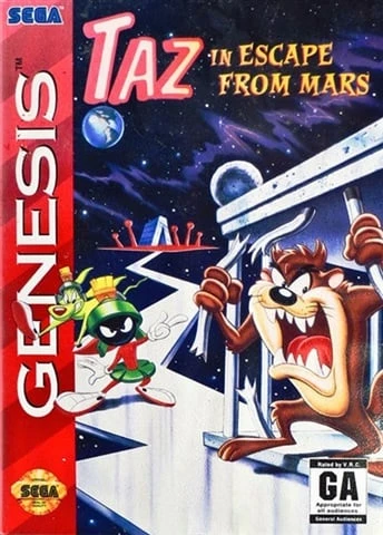 Taz In Escape From Mars (Game Gear)