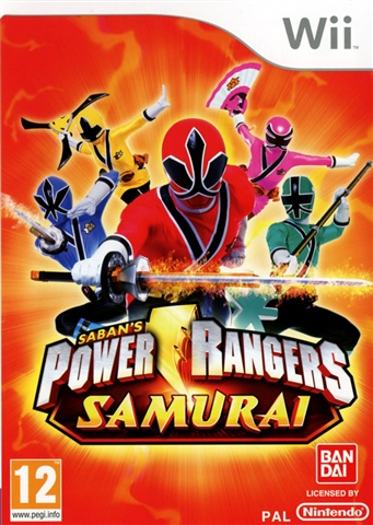 Power Rangers Samurai Wii