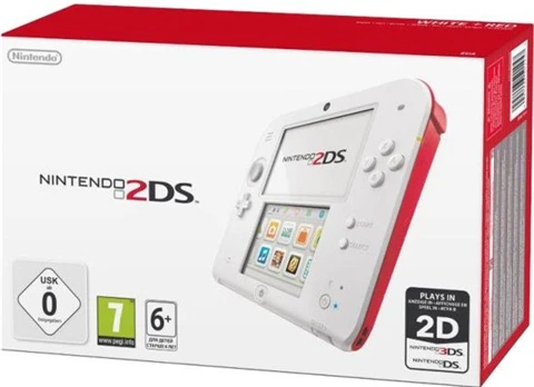 Nintendo 2DS White, Boxed