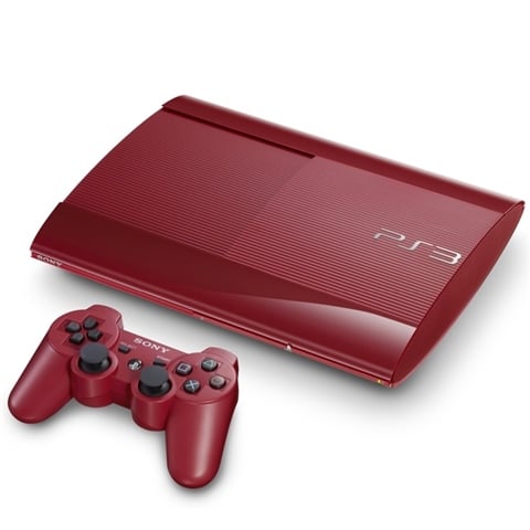 Playstation 3 Super Slim 500GB Red, Unboxed