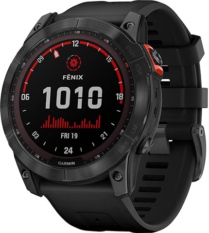 Garmin Fenix 7X Solar 51mm Smartwatch - Slate Grey/Black