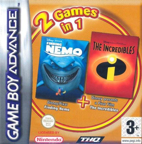 Finding Nemo + The Incredibles, Boxed GBA