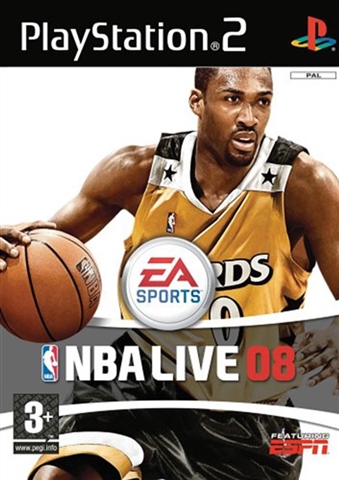 NBA Live 08 PS2