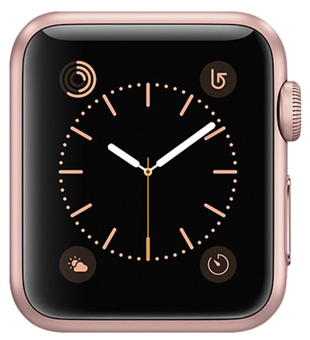 Apple Watch Series 1 38mm (A1802) Rose Gold with strap