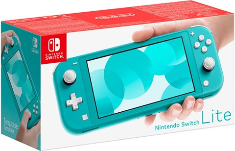 Nintendo Switch Lite Console 32GB Turquoise, Boxed