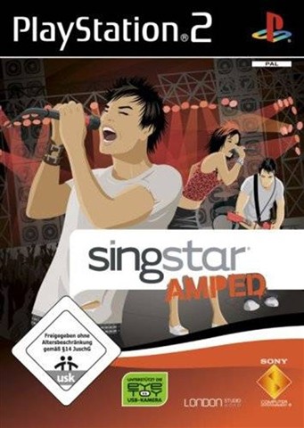 Sing Star Amped + 2 Microphones PS2