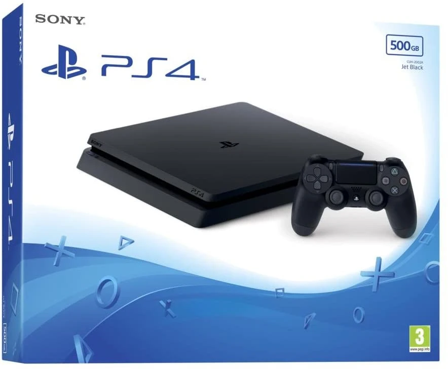 Playstation 4 Slim 500GB Console, Boxed