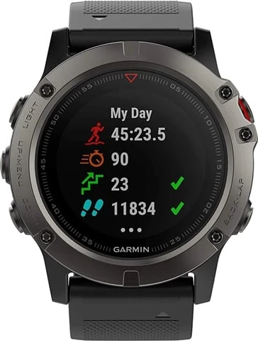 Garmin Fenix 5X Sapphire 51MM Smartwatch - Slate Grey