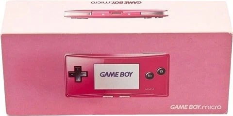 GameBoy Micro Console Pink, Boxed