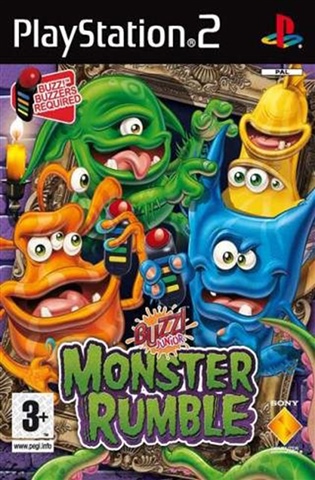 Buzz Junior Monster Rumble W  Buzzers PS2