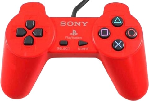 Official Sony Playstation Controller, Red
