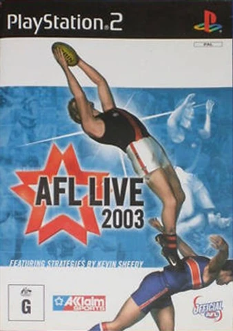 AFL Live 2003 PS2