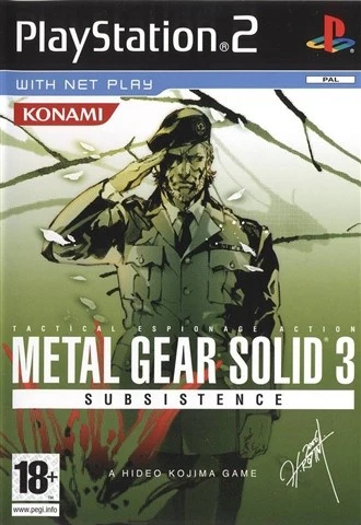 Metal Gear Solid 3 Subsistence PS2