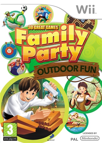 Family Party Outdoor Fun Wii