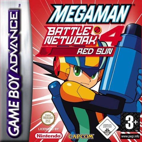 Megaman Battle Network 4 Red Sun (GBA)